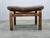 Wood Leather Ottoman attributed to Ingmar Relling for Westnofa, Norway, 1960s For Sale - Image 7 of 12