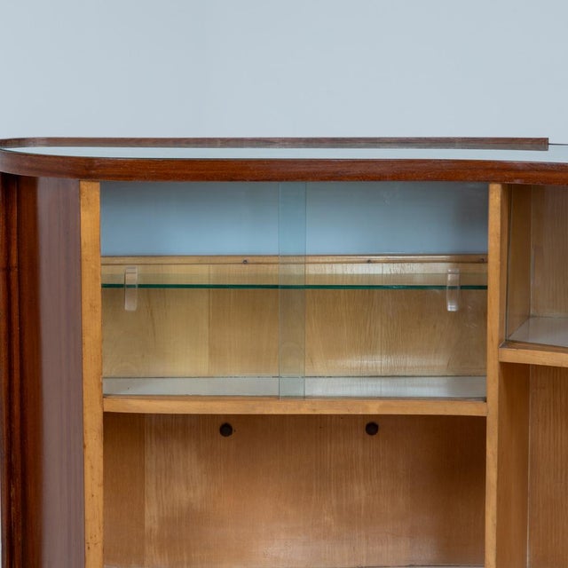 Vintage Italian Bar with Bar Stools, 1950s, Set of 4 For Sale - Image 9 of 15