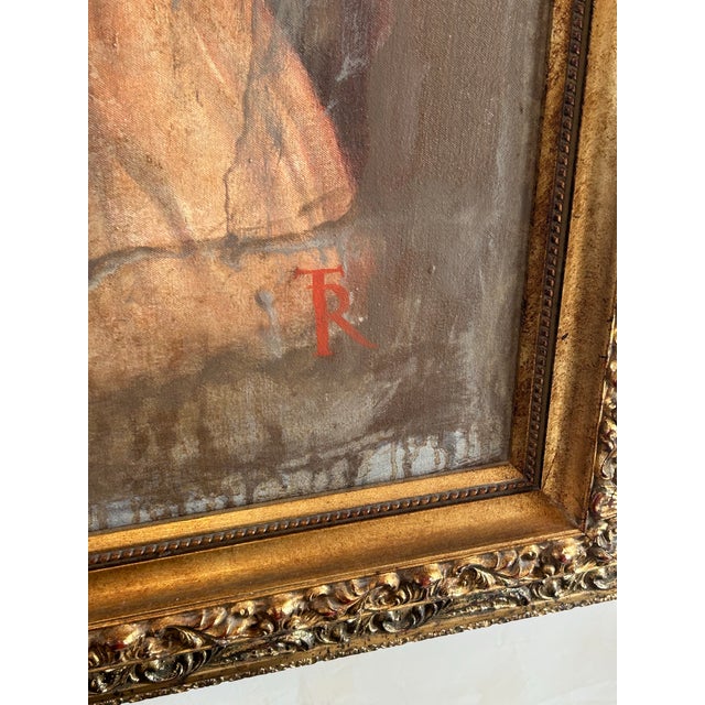 An exceptional large-scale oil painting by Tomasz Rut, renowned for his dramatic, Renaissance-inspired compositions and...