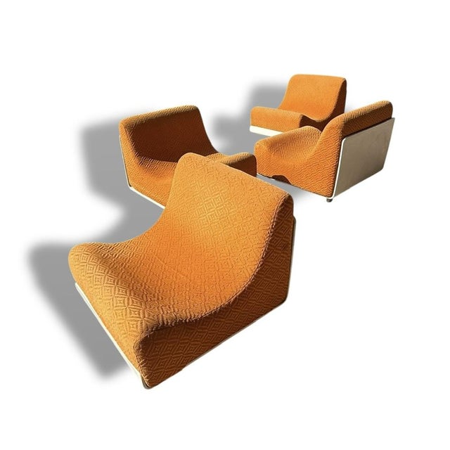 Space Age Model Orbis Modular Sofa from Cor, 1970s, Set of 4 For Sale - Image 4 of 18