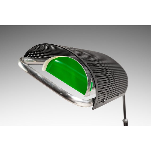 1960s Mid-Century Modern Koch & Lowy Industrial Omi "Eyeshade" Adjustable Floor Lamp For Sale - Image 9 of 16