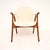 A stylish and very comfortable Danish vintage teak armchair by Aage Christiansen. This was made in Denmark by Erhardsen...