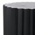 Contemporary Arashi End Table in Black For Sale - Image 3 of 6