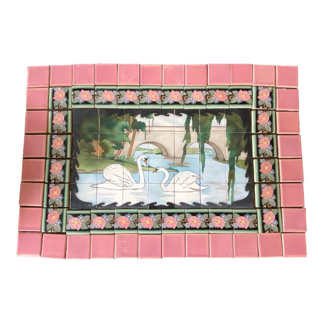 1920s Early California Tile Companies Calco/Claycraft Mural For Sale