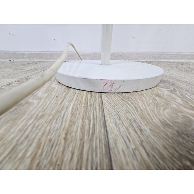 White Floor Lamp, Germany, 1960s For Sale - Image 4 of 16