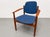Mid Century Modern Danish Teak Model 203 Armchair + Ottoman by Arne Vodder for France & Daverkosen, C. 1960's For Sale - Image 10 of 17