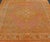Pink Antique Indian Amritsar Rug in Acidic Yellow, Pink and Ivory With Medallion For Sale - Image 8 of 14