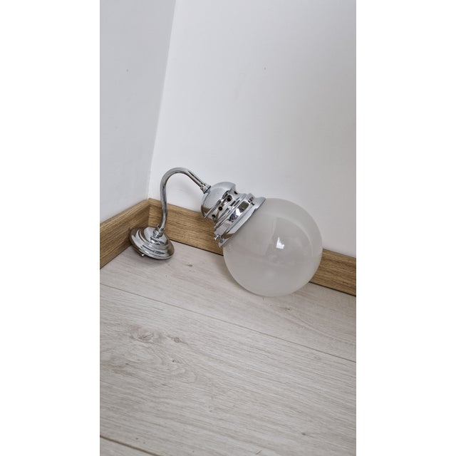 1950s LP1 Wall Lamps in Chromed Brass by Luigi Caccia Dominioni for Azucena, Set of 2 For Sale - Image 5 of 16