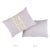 Contemporary Schumacher Ashoka Lumbar Pillow In Lilac & Cream For Sale - Image 3 of 4