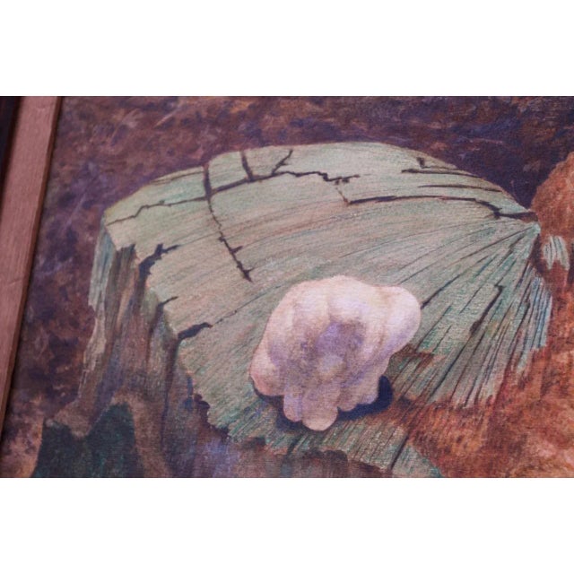 Parker Panttila Nature Study Watercolor For Sale - Image 4 of 10