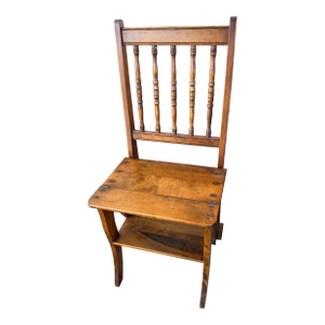 Antique Library Ladder Chair