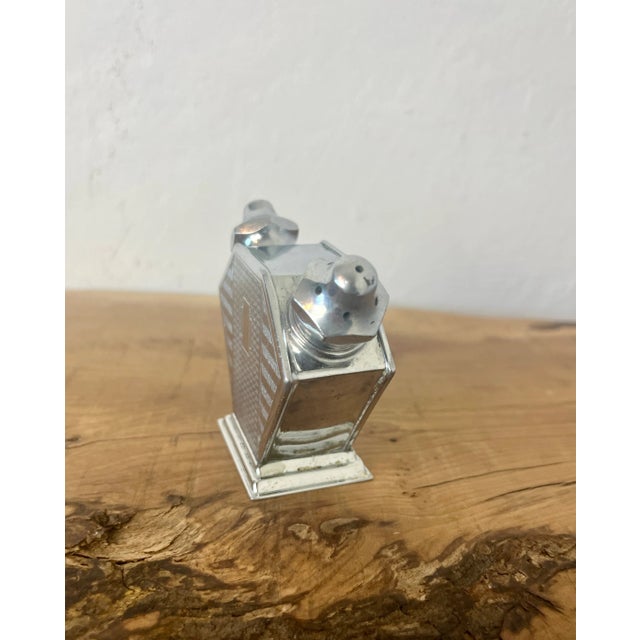 Art Deco Salt and Pepper Shaker Cruet Set, 1930s, Set of 3 For Sale - Image 14 of 17