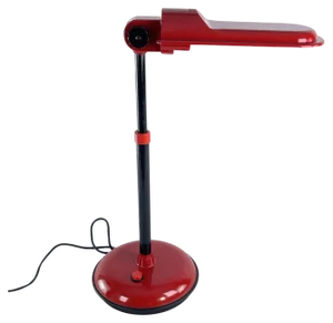 Red Desk Lamp from Mazda, 1980s