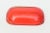 Vintage Murano Flavio Poli Rare Red and Yellow Uranium Sommerso Glass Oblong Bowl For Sale - Image 11 of 12