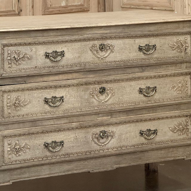 Sand 18th Century Liégeois Country French Louis XVI Stripped Commode For Sale - Image 8 of 18