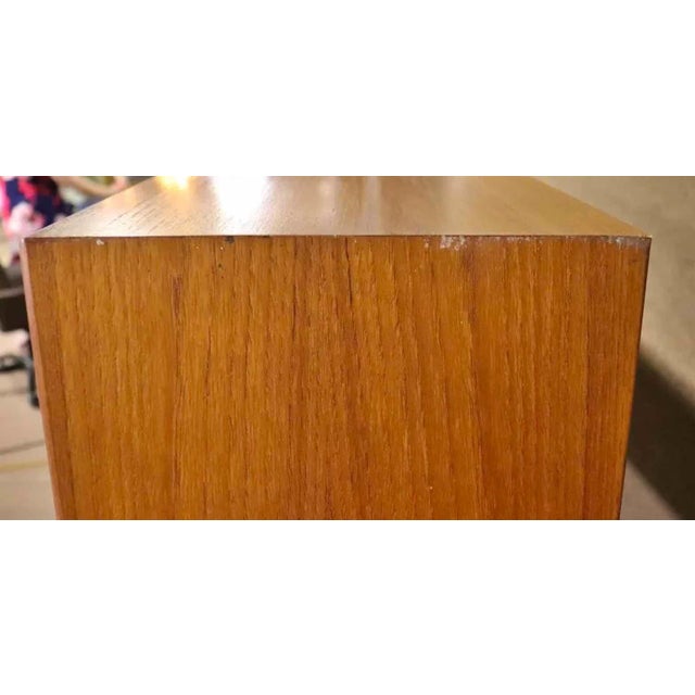 Wood Mid 20th Century Danish Mid-Century Sideboard w/ Topper For Sale - Image 7 of 9