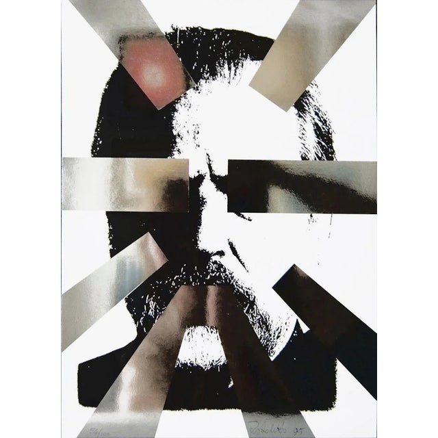 Contemporary Self Portrait - Original Mixed Media by M. Pistoletto - 1995 1995 For Sale - Image 3 of 3