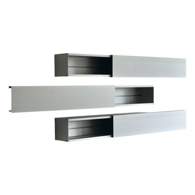 A-Line Shelves by Shigeru Uchida for Pastoe, 1990s, Set of 3 For Sale