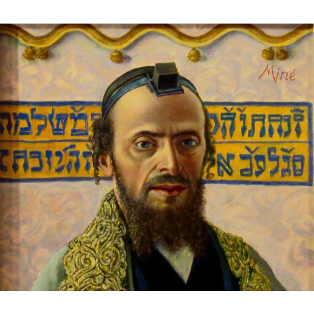 Realism Casper (Caspar) Mine The Talmudiste, c.1970 For Sale - Image 3 of 9