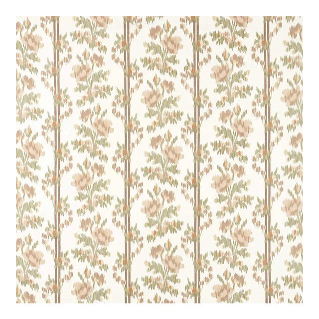 Sanderson Apothecary Rose Fabric in Parchment/Olivine - a sample For Sale