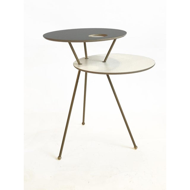 Early 21st Century Tavolfiore Side Table in Black and White by Tokyostory Creative Bureau For Sale - Image 5 of 12