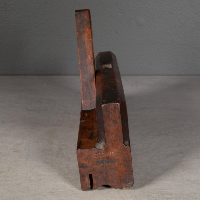 Wood 19th C. I. Hick Carpentry Molding Plane For Sale - Image 7 of 7