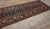 Traditional 1890s Blue Navy Geometric Antique Caucasian Talish Rug 3'8" X 9'4" Handknotted Wool Carpet For Sale - Image 3 of 17