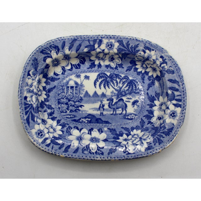 Circa 1810-1820 Pair of Staffordshire District Blue and White Sauciers and Undertrays For Sale - Image 9 of 9