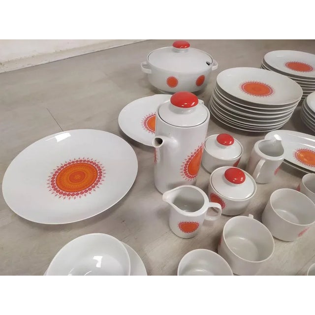 Vintage Service Table from Winterling, Bavaria, Set of 47 For Sale - Image 4 of 15