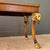 Giltwood Rams Head and Hoofed Saber Leg Burlwood Coffee Table For Sale - Image 6 of 18