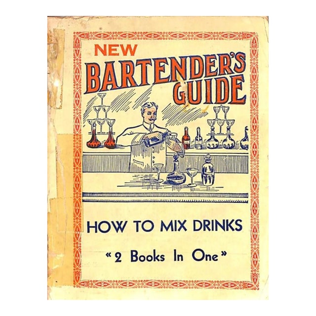 "New Bartender's Guide How to Mix Drinks 2 Books in One" 1914 Montague, Harry For Sale