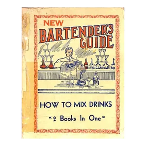 "New Bartender's Guide How to Mix Drinks 2 Books in One" 1914 Montague, Harry