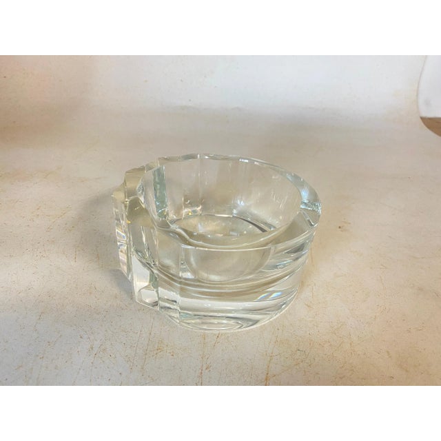 Ashtray in Crystal from Cristallerie De Haute Bretagne, 1970s For Sale - Image 6 of 10