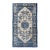 Antique Chinese Peking Rug in Indigo & Ivory With Classic Scholar Motifs -2' 1'' X 4' 1'' For Sale