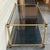 Mid-Century Modern Mid-Century Modern Two-Tier Brass and Glass Rectangular Side Table For Sale - Image 3 of 18