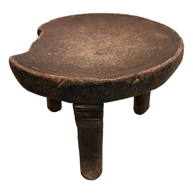 Antique African Side Table For Sale