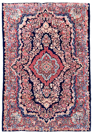Vintage Sarouk Rug, 1940s