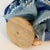 Large Vintage Victorian Style Christmas Angel Figurine in Royal Blue Velvet For Sale In Richmond - Image 6 of 10
