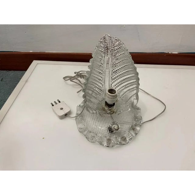 Murano Glass Table Lamps by Ercole Barovier, 1940s, Set of 2 For Sale - Image 9 of 12