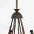 Leather and Brass Chandelier, 1940s For Sale - Image 9 of 10