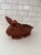 American Vintage Wicker Bunny Planter For Sale - Image 3 of 8