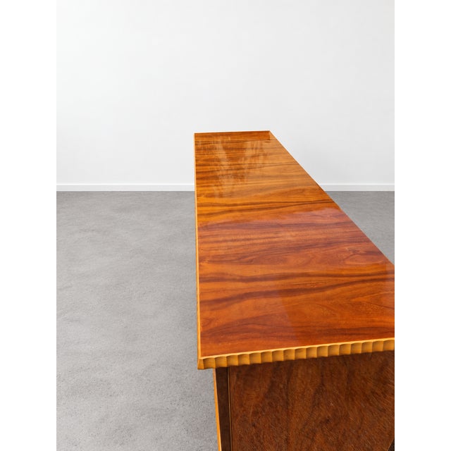 Mid-Century Sideboard in Burl Wood, 1950 For Sale - Image 6 of 10