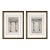Antique Italian Architectural Engravings – Ionic & Corinthian Orders – Framed Pair For Sale