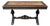 Vintage Jacobean Revival Library Table With Inlay on Top For Sale