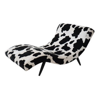 Adrian Pearsall Mid Century Modern Wave Chair Chaise Lounge For Sale