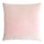 Kevin O'Brien Woodgrain Blush Cut Velvet 24" Pillow For Sale