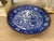 Vintage Large Blue & White Platter For Sale - Image 13 of 13