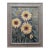 Mid - Sized Framed Textured Sunflower Painting on Canvas For Sale