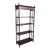 Late 19th Century French Empire Style Walnut Four Shelves Etagere For Sale