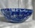 Late Qing Chinese Blue & White Porcelain Phoenix Bowl – 9.5” Scalloped Rim – Hand Painted, C. 1875–1908 For Sale - Image 4 of 15